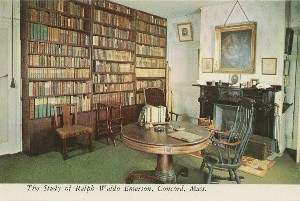 The Study of Ralph 
	Waldo Emerson, Concord, Mass.; mid- to late 20th century