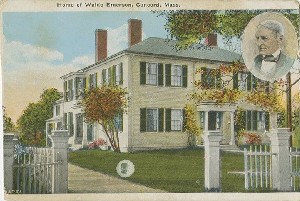 Home of Ralph Waldo 
	Emerson, Concord, Mass.; early 20th century