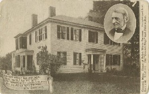 Concord, Mass., Home of
	 Ralph Waldo Emerson; early 20th century