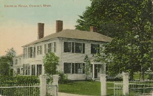 Emerson House, 
	Concord, Mass.; early 20th century