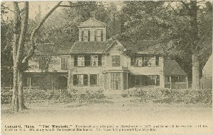Concord, Mass. 
	'The Wayside.'; circa 1908 (postmark date)