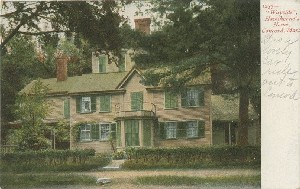 'Wayside' Hawthorne's Home, Concord, Mass; early 20th century