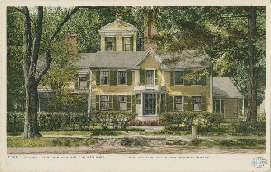 'Wayside' 
	the home of Hawthorne, Concord, Mass. Here Tanglewood Tales was 

prepared for press.; early 20th century