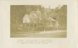 Concord 
	Massachusetts --- The Wayside, Home of Hawthorne and 'Margaret