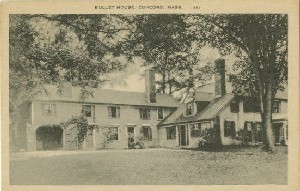 Bullet House, Concord, 
	Mass; early-mid 20th century