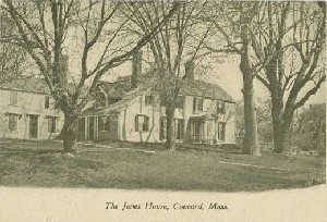 The Jones House, Concord,
	 Mass.; early 20th century