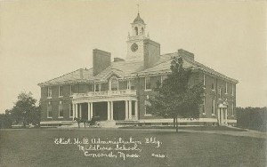 Eliot Hall Administration 
	Bldg., Middlesex School, Concord, Mass.; early 20th century