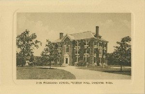 Middlesex School, 
	Peabody Hall, Concord, Mass.; early to mid-20th century