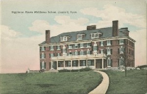 Higginson House, 
	Middlesex School, Concord, Mass.; early 20th century