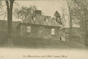 The Minot House, built 
	1760, Concord, Mass.; early 20th century