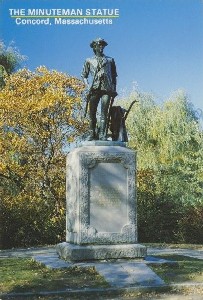 The Minuteman 
	Statue, Concord, Massachusetts; mid- to late 20th century