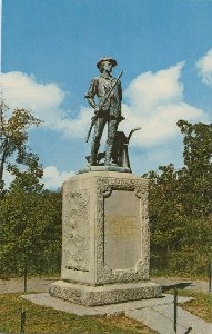 Minute-Man statue, 

Concord, Mass.; 1964 copyright date