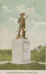 Minute Men's 
	Monument, Concord, Mass.; early  20th century