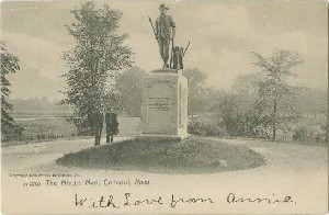The Minute Man, 
	Concord, Mass.; 1904 (copyright date)