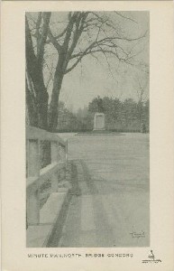 Minute Man, North 
	Bridge, Concord; early to mid-20th century