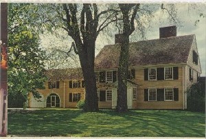 Major John Buttrick House,
	 Minute Man National Historical Park, Concord, Massachusetts; late 

20th century