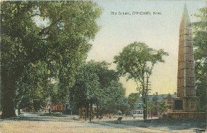 The Square, Concord,
	 Mass.; early 20th century