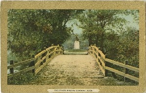 Old North Bridge, 
	Concord, Mass.; early to mid-20th century