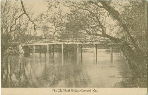 The Old North Bridge, 
	Concord, Mass.; early 20th century