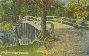 Old North Bridge, 
	Concord, Mass.; early to mid-20th century