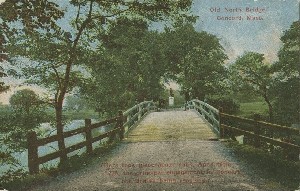 Old North Bridge, 
	Concord, Mass.; early 20th century