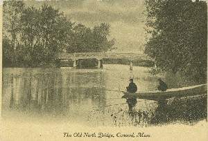 The Old North Bridge, Concord, Mass.; early 20th century
