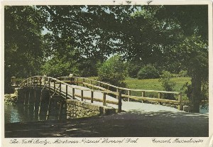 The North Bridge, 
	Minuteman National Historical Park, Concord, Massachusetts; mid- to 

late 20th century