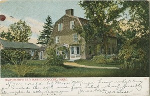 Hawthorn's Old Manse,
	 Concord, Mass.; circa 1906 (postmark date)