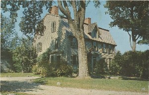 The Old Manse, 
	Concord, Massachusetts; circa 1977 (postmark date)