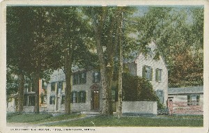 Old Chapter House, 1708, 
	Concord, Mass.; early-mid 20th century