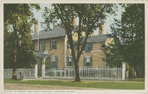Thoreau and Alcott House, 
	Concord, Mass.; early 20th century