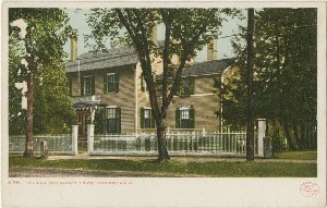 The Thoreau and Alcott 
	House, Concord, Mass.; 1906 (copyright date)