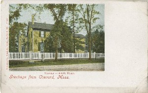Thoreau — Alcott 
	House. Greetings from Concord, Mass.; early 20th century