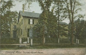 Concord, Mass. Thoreau-
	Alcott House.; early 20th century