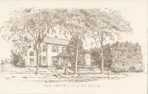The Thoreau-Alcott House;
	 late 20th century
